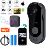 Tuya Smart WiFi Video Doorbell Wireless Door Bell Phone Intercom Security Camera
