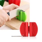 Mini Kitchen Knife Sharpener Tools Accessories Creative Red