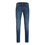 Jack & Jones Mens Denim Jeans Button Fastening Skinny Fit Pants, Size 27W-36W