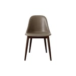 Harbour Side Dining Chair Wood Base Upholstered, Dark Stained Oak/dakar 0311