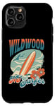 iPhone 11 Pro New Jersey Surfer Wildwood NJ Surfing Beach Sand Boardwalk Case