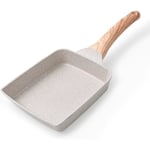 Omelettpanna Äggpanna,  Nonstick Ägg Stekpanna, Hälsosam Granit Ägg Stekpanna för Frukost