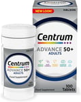 Centrum Advance 50+ Multivitamin Tablets for Men and Women, Vitamins with 24 Ess