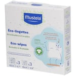 Mustela® Lingettes nettoyantes en coton bio
