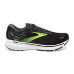 Brooks GHOST 14 BLACK/YELLOW, SVART, HERR, 45,5