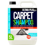 Ultima-Plus XP Carpet Cleaning Shampoo - High Concentrate Cleaning Solution for All Carpets - Perfect for Pet Owners (Ocean Breeze Fragrance, 5 litres)