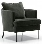 Sits - Julia Fåtölj Classic Velvet Grey