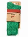 Red Wing 97372 Cotton Ragg Over Dyed Socks - Green/Light Green Colour: Green/Light Green, Size: Medium