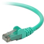 Black box BLACK BOX GIGATRUE® 3 CAT6 250-MHZ STRANDED ETHERNET PATCH CABLE - SHIELDED (S/FTP), CM PVC, LOCKING SNAGLESS BOOT, GREEN, 5-FT. (1.5-M) (C6PC70S-GN-05)