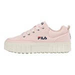 FILA Women's Sandblast C wmn Sneaker, Mauve Chalk-Marshmallow, 5.5 UK