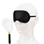 Eye Mask and Feather Tickler Play Kit Adult Fun Sex Aid Sexy Play Fast P&P