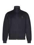 Track Jacket Tops Sweat-shirts & Hoodies Sweat-shirts Navy Fred Perry