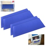 Defrost Liner Fridge Freezer Drawer Mat Anti Frost Manual De-Icer 25cm x 50cm x4