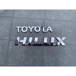 Äkta krom Toyota Hilux bakre baklucka Toyota & Hilux Bad
