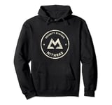 Grey Distressed Mithras Security Gamer Warfare Zone Game Pullover Hoodie