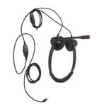 3.5mm Wired Headset With Noise Canceling Mic Support Speaker Volume