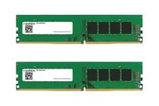 Mushkin Essentials - 32GB:2x16GB - DDR4 RAM - 2666MHz - DIMM 288-PIN - Ikke-ECC - CL19