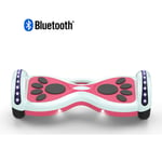 Hoverboard Self Balancing Hoverboard For Kids ，Luminous wheels，Connect Bluetooth to play music，Can Load 150KG, Maximum Speed 20KM/H, Maximum Mileage About 35KM，9.1/10.5-inch tire diameter