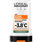 L'Oréal Paris Men Expert Collection Hydra Energy Extreme Sport suihkugeeli 250 ml