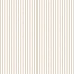 Galerie G67913 Miniatures 2 Shirt Stripe Design Wallpaper, Mushroom/White, 10m x 53cm