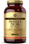 Solgar Omega-3 Double Strength Softgels - Pack of 120 - Optimum Pure and Potent