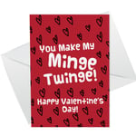 Funny Rude Valentines Day Card For Him Boyfriend Husband Cheeky Humour Card