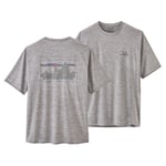 Patagonia M's Cap Cool Daily Graphic Shirt, '73 Skyline: Feather Grey