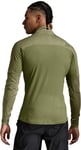 2XU Aero 1/2 Zip M Mellanlager Tröja Hunter Green/Black Reflective, M