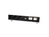 Bachmann Desk2 3X Jordkontakt 2X Abd Gst18, Vit