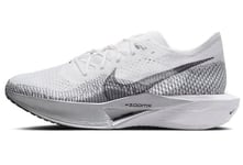 NIKE Men's ZOOMX VAPORFLY Next% 3 Sneaker, White/DK Smoke Grey-Particle Grey, 6.5 UK