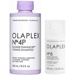 Olaplex Duo Silverschampoo & No.8 -