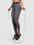 adidas Performance Techfit 3-stripes Leggings - Grey, Grey, Size S, Women