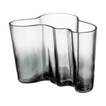 Iittala Alvar Aalto vase Limited Edition 140 mm Klar-mørkegrå