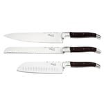 Knivset 3 delar, Wengé