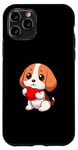iPhone 11 Pro Cute Valentines Day shirt Beagle Dog Lovers Valentines Case