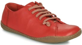 Camper Peu Cami K200514 Red Womens Leather Shoes