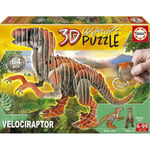 EDUCA Educa - Velociraptor 3d Creature Puzzle