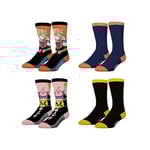 Lot De 4 Paires De Chaussettes Homme Dragon Ball Z Songoku Buu