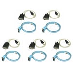 5X RJ45  Cable Serial Cable Rj45 to DB9 and RS232 to USB (2 in 1) CAT57887