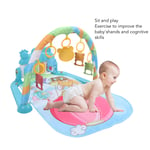 (Ballon Pattern)Baby Kick Play Piano Mat Comfortable Infant Activity Gym Play