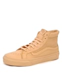Vans VNOA386QNX4 Leather Nude Womens Fashion Trainers Sneakers - Size UK 5