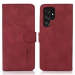 Myk KHAZNEH Samsung Galaxy S23 Ultra etui - Rød