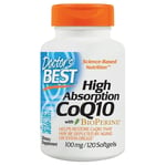 Doctor's Best - High Absorption CoQ10 with BioPerine Variationer 100mg - 120 softgels