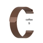 Magnetic Loop Band Stainless Steel Strap Watch Bands Coffee S