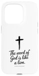 Cadeau Charles Spurgeon The Word of God Lion pour homme, femme et enfant Coque pour iPhone 15 Pro
