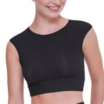 Sloggi GO Allround Crop Top Svart One Size Dam