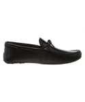 Clarks Reazor Mens Black Boat Shoes Leather - Size UK 7.5
