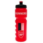 Arsenal FC Screw Top Lid Easy Grip Plastic Drinks Bottle Official Merchandise