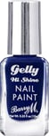 Barry M Gelly Nail Paint, Dark Blue, Aronia Berry