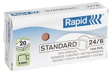 Häftklammer Rapid 24/6 1M CU Standard - 20000/ask
